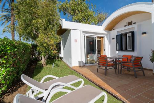 Patio nebo venkovní prostory v ubytování Bungalows Cordial Biarritz