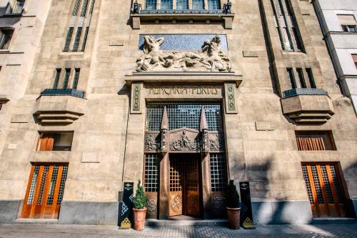 Fasade eller inngang på Continental Hotel Budapest