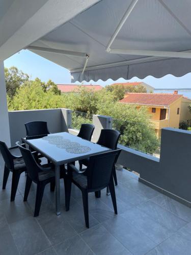 Balkon ili terasa u objektu Apartments Bakula