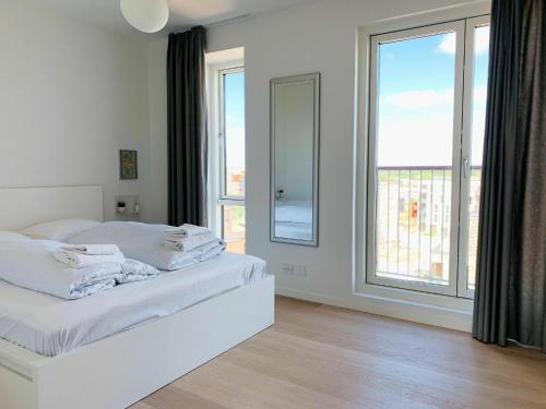 Krevet ili kreveti u jedinici u okviru objekta ApartmentInCopenhagen Apartment 1453