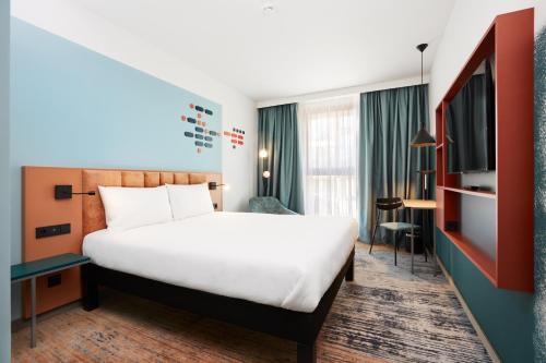 ibis Styles Kraków Centrum 객실 침대