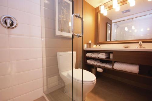 DoubleTree by Hilton Hotel & Conference Centre Regina tesisinde bir banyo