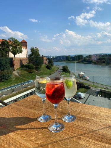 Dzērieni naktsmītnē Hotel Pod Wawelem