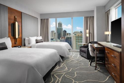 Ліжко або ліжка в номері JW Marriott Indianapolis