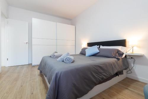 Ліжко або ліжка в номері Apartamento Granollers