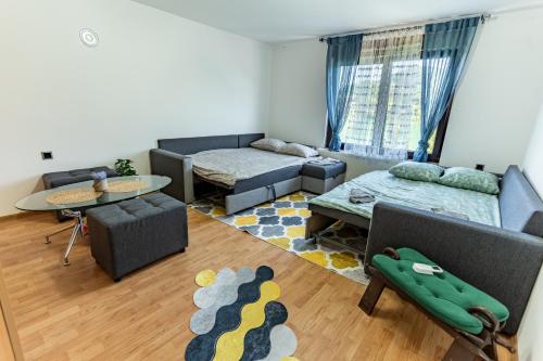 Кровать или кровати в номере Holiday Home Miris Ljeta