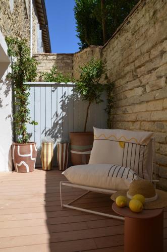 A seating area at Hotel Maison Soleil