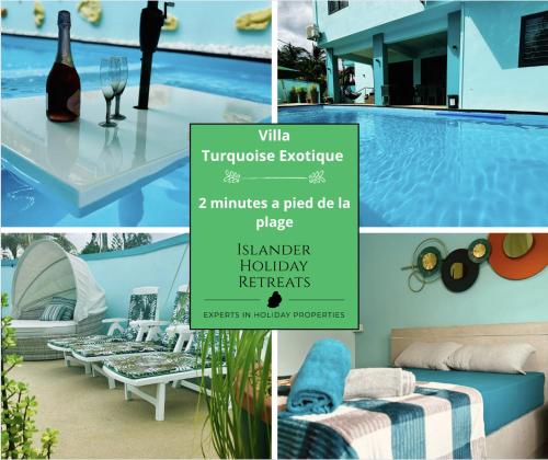 Villa turquoise Exotique