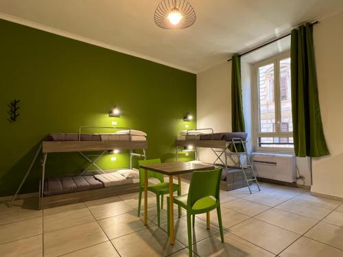 Гостиная зона в Palladini Hostel Rome