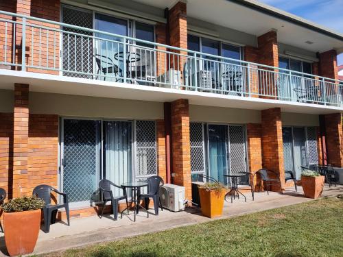 Balkon ili terasa u objektu Shelly Beach Motel