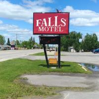 Falls Motel, viešbutis mieste Internašenal Folsas, netoliese – Fort Frances Municipal Airport - YAG