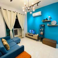 Cozy 3BR Apartment with Free Netflix, hotel din apropiere de Aeroportul Internaţional Penang - PEN, Bayan Lepas