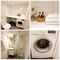 Studio close to city, Sthlm fair, free parking, hotel in Huddinge