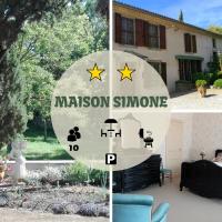 Grande maison Simone à Carcassonne، فندق بالقرب من مطار كاركاسون - CCF، قرقشونة