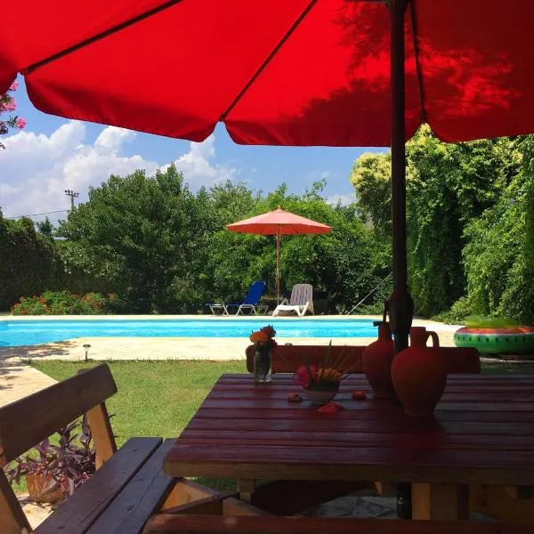 Villa Alkyon - Dreamy 3BR, Pool & BBQ next to Varnavas Beach, готель у місті Алміропотамос