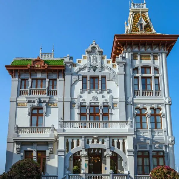 Hotel Villa Rosario, Palacete、リバデセリャのホテル