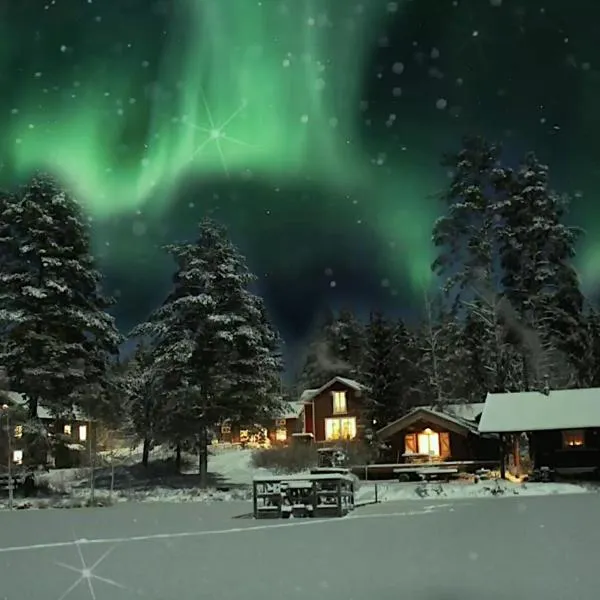 Rustika strandstugor utanför Rättvik, hotel em Rättvik