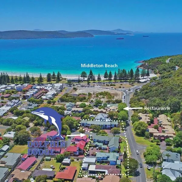 Viesnīca Dolphin Lodge Albany - Self Contained Apartments at Middleton Beach pilsētā Olbanija