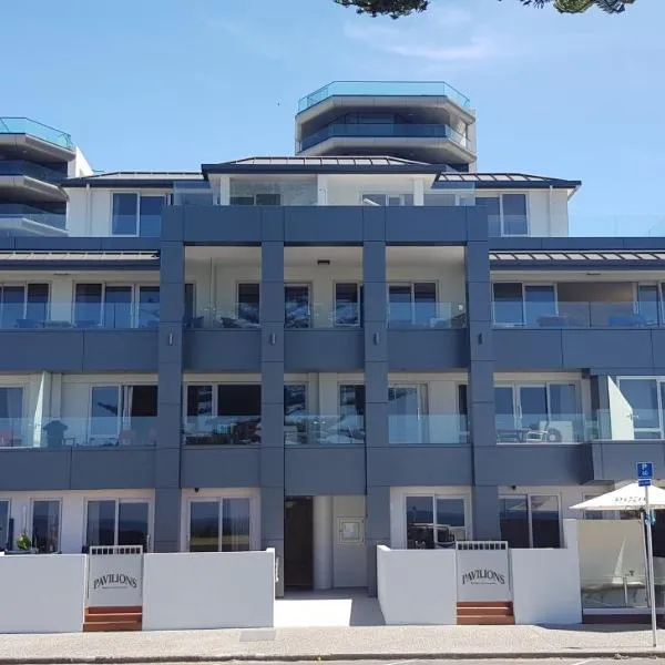 Pavilion Beachfront Apartments, hotell sihtkohas Mount Maunganui