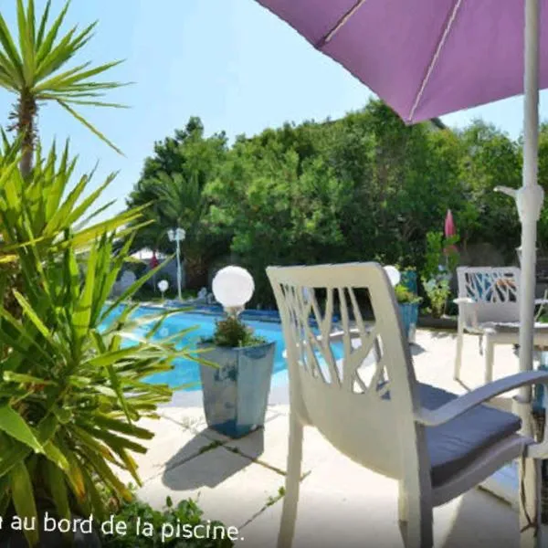 SUITE-Junior -Villa HÉLÈNE - Montpellier Sud - aéroport- PISCINE Privée-2mn des plages، فندق في مونبلييه