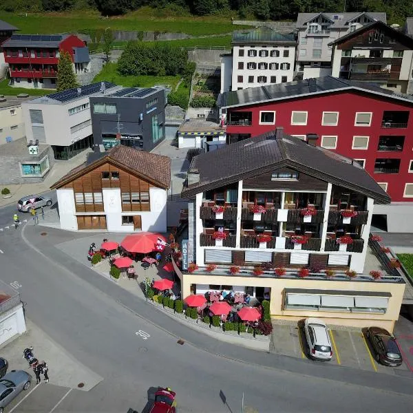 Hotel Restaurant La Furca, hotell i Disentis