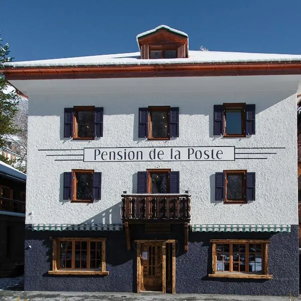 Pension de la Poste, hotel em Zinal