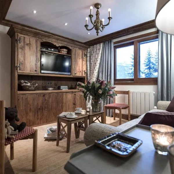 Appartement 35m² Domaine du Jardin Alpin, hotel in Courchevel