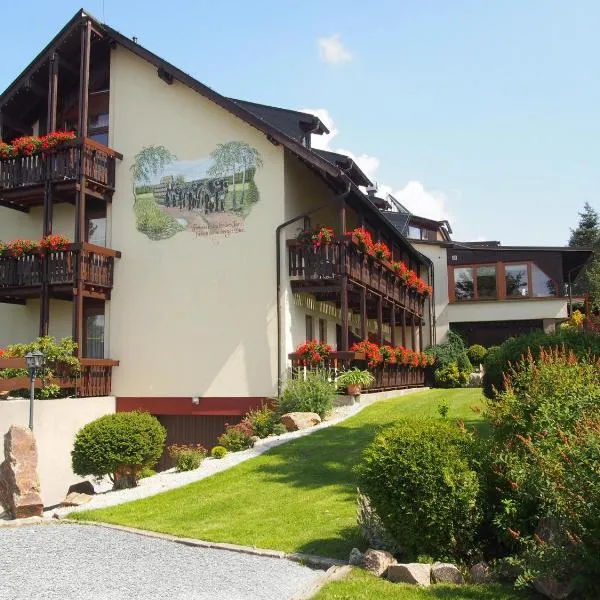 Hotel Berglandstübel, hotel em Lengenfeld