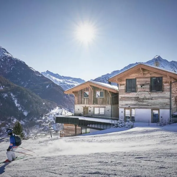 Viesnīca Chalets - The Peak pilsētā Obergurgla