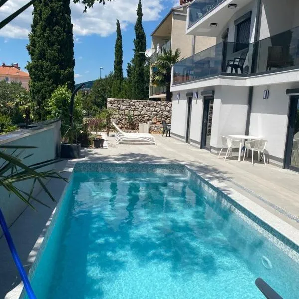 Apartmani Kecman, hotel en Crikvenica