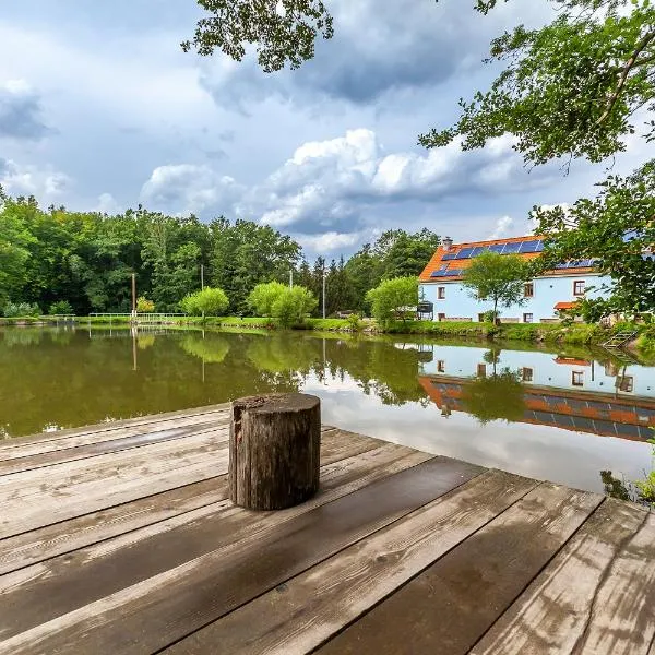 Penzion Bačalský mlýn, hotelli kohteessa Chrudim