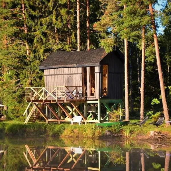 Dragon house in the tree! Jacuzzi, Sauna ,apkure!: Renda şehrinde bir otel