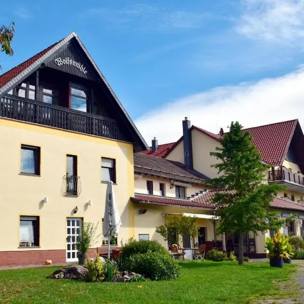 Ferienhotel Wolfsmühle, готель у місті Кельбра