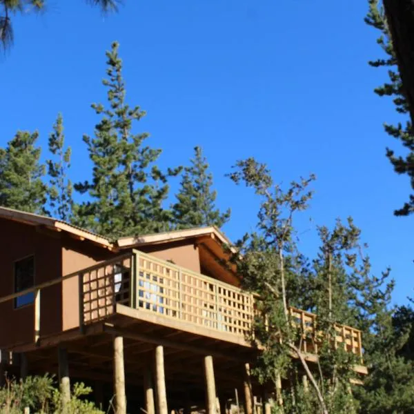 Cabaña El Mirador de Vichuquén, hotel v mestu Iloca