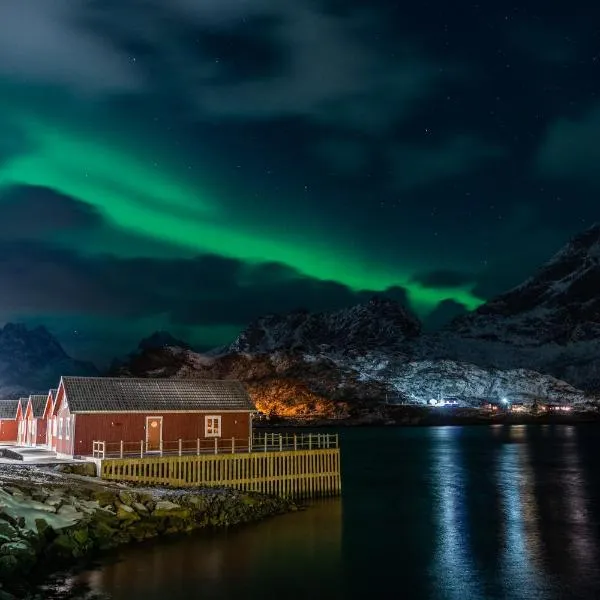 Lofoten Cabins - Kåkern, хотел в Рейне