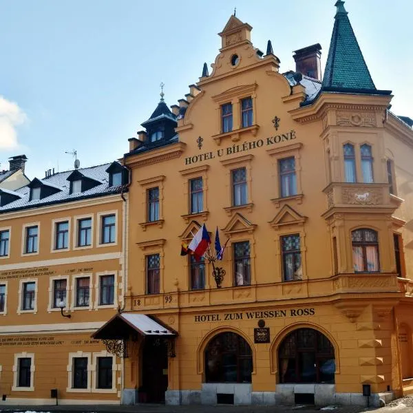 Hotel U Bílého koně, hotelli kohteessa Loket