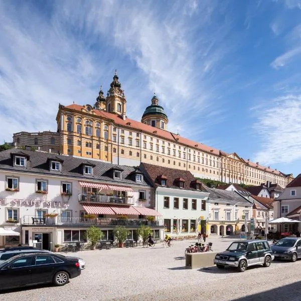 Hotel Stadt Melk, hotel Pöchlarnban