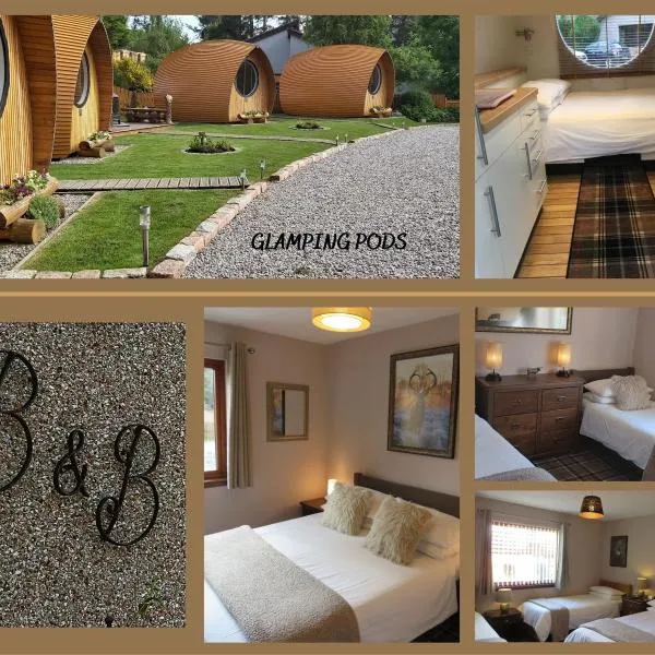 Eriskay B&B and Aviemore Glamping, hotel in Aviemore