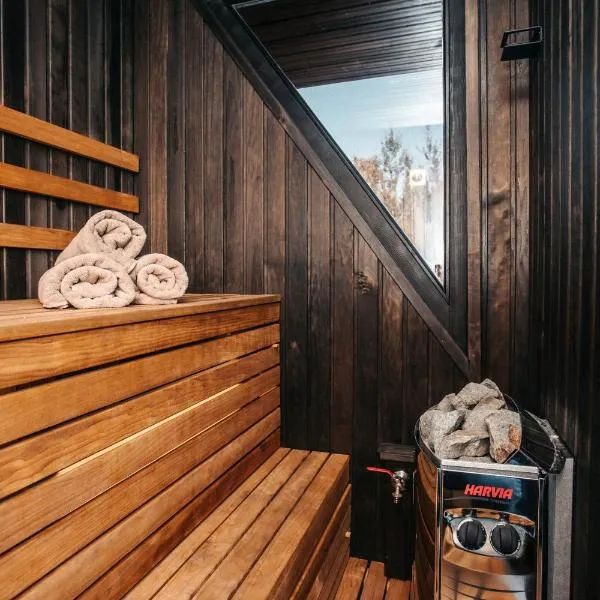 Sniegi Apartments with sauna、Mārcienaのホテル