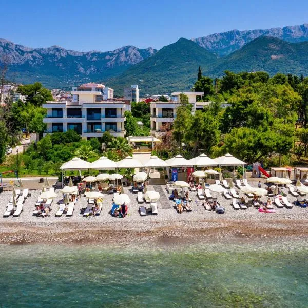 Apartments Kuce Lekovica Beach & snack bar- Bistro, hotell i Brca