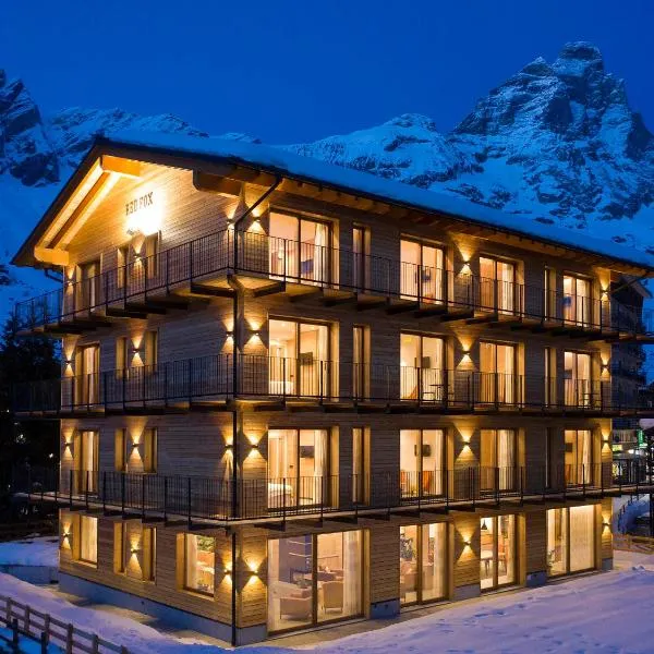 Red Fox Lodge, hôtel à Breuil-Cervinia