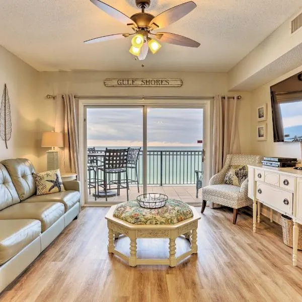 Beachfront Gulf Shores Condo with Pool, hotel i Gulf Shores