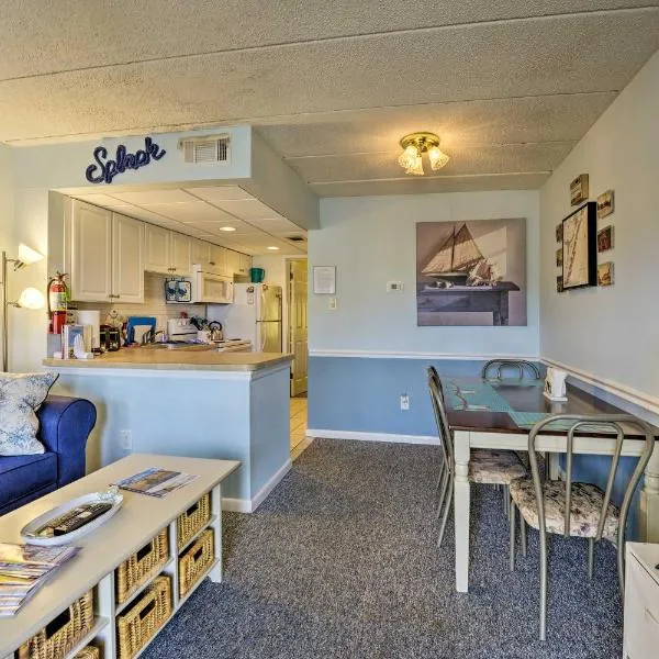 Coastal Condo with Pool, 1 Block to Wildwood Beach!, hotell i Wildwood