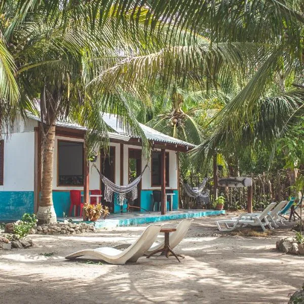 Isla Grande Eco-Hostal、グランデ島のホテル