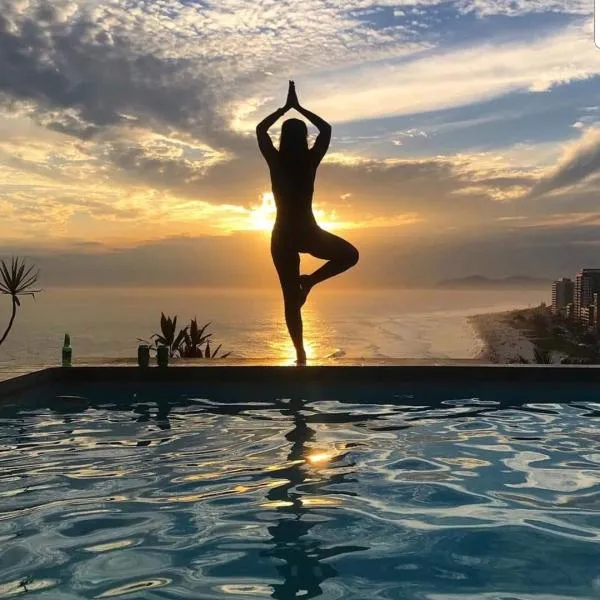 Mansão Rústica na Joatinga Piscina Fundo Infinito, hotel a Rio de Janeiro