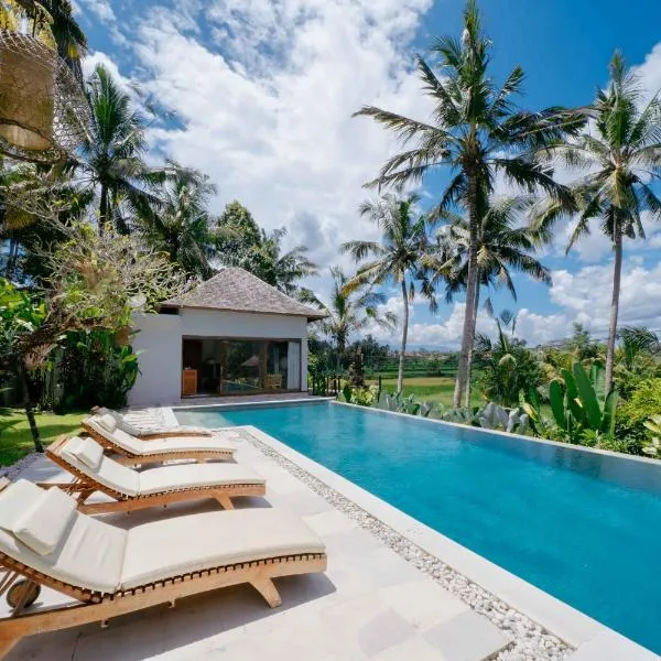 Santun Luxury Private Villas-CHSE CERTIFIED, hotell i Ubud