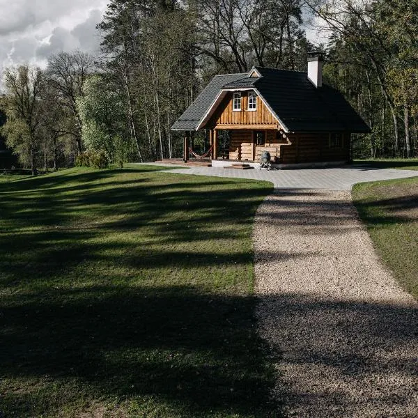 "Gaujmale" sauna house in nature, hotell sihtkohas Ādaži