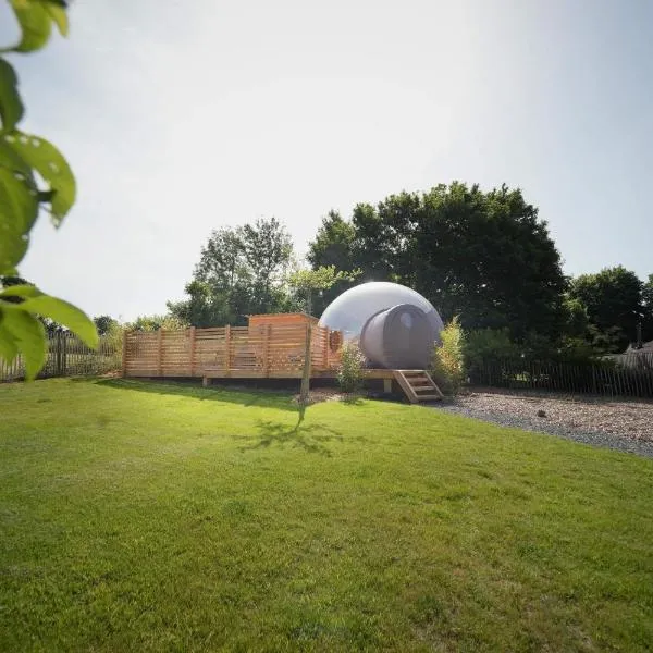 Bulles Odette & Ginette et Tiny House Suzette "Au guet Marais" Etape Insolite, hótel í Rochehaut