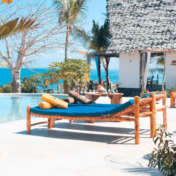 Viesnīca Zanzibar Kusini Beach Bungalows Hotel pilsētā Kizimkazi