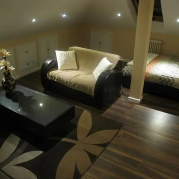 Modern Cosy Private Studio, WIFI, IP-TV, Must See, hotel en Romford